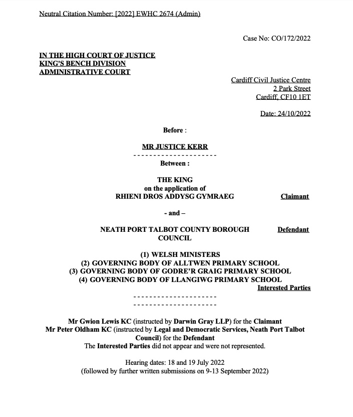 Super-school plan unlawful says High Court