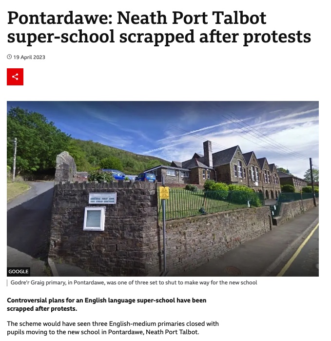 NPTCBC scrap the proposal for a Swansea Valley super school